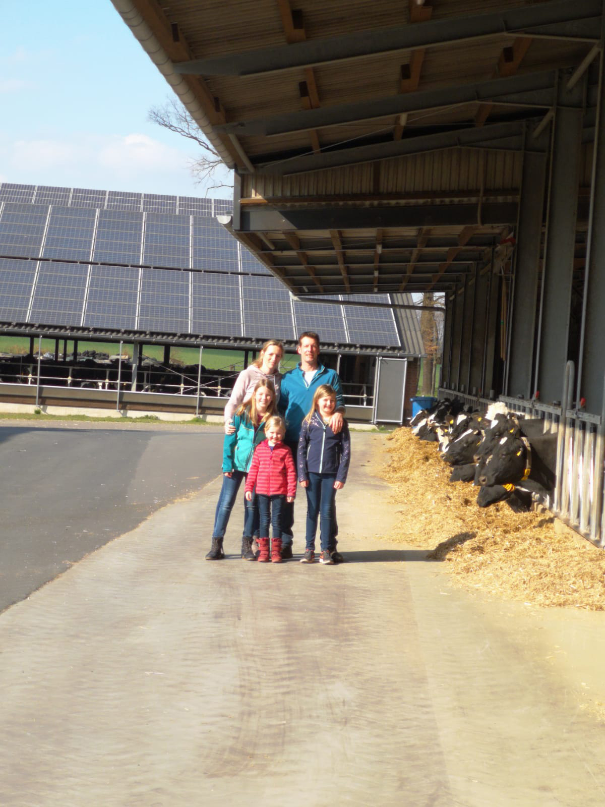 Hans-Jochen Haane mit Familie