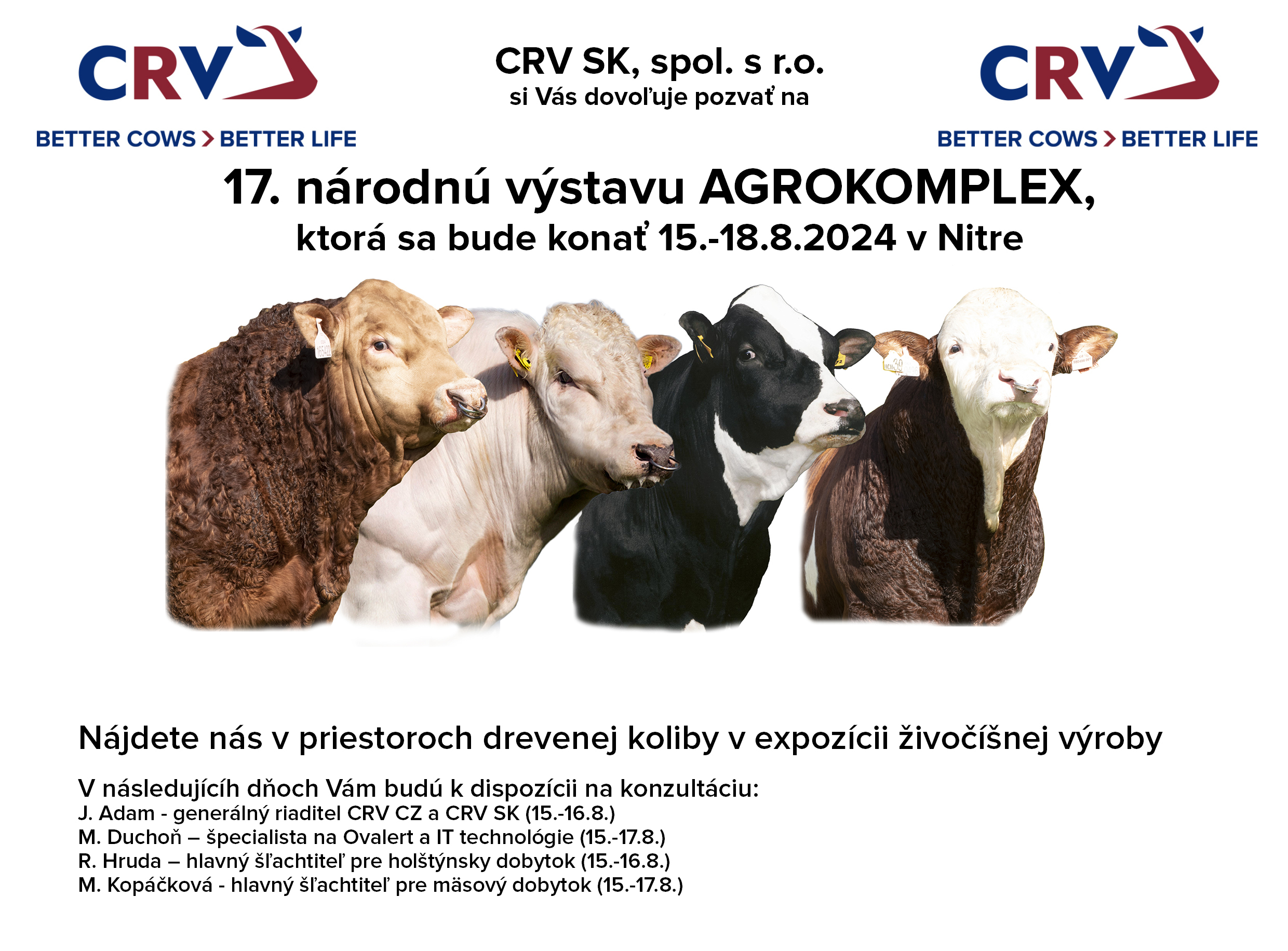 Pozvánka na 17. národnú výstavu AGROKOMPLEX