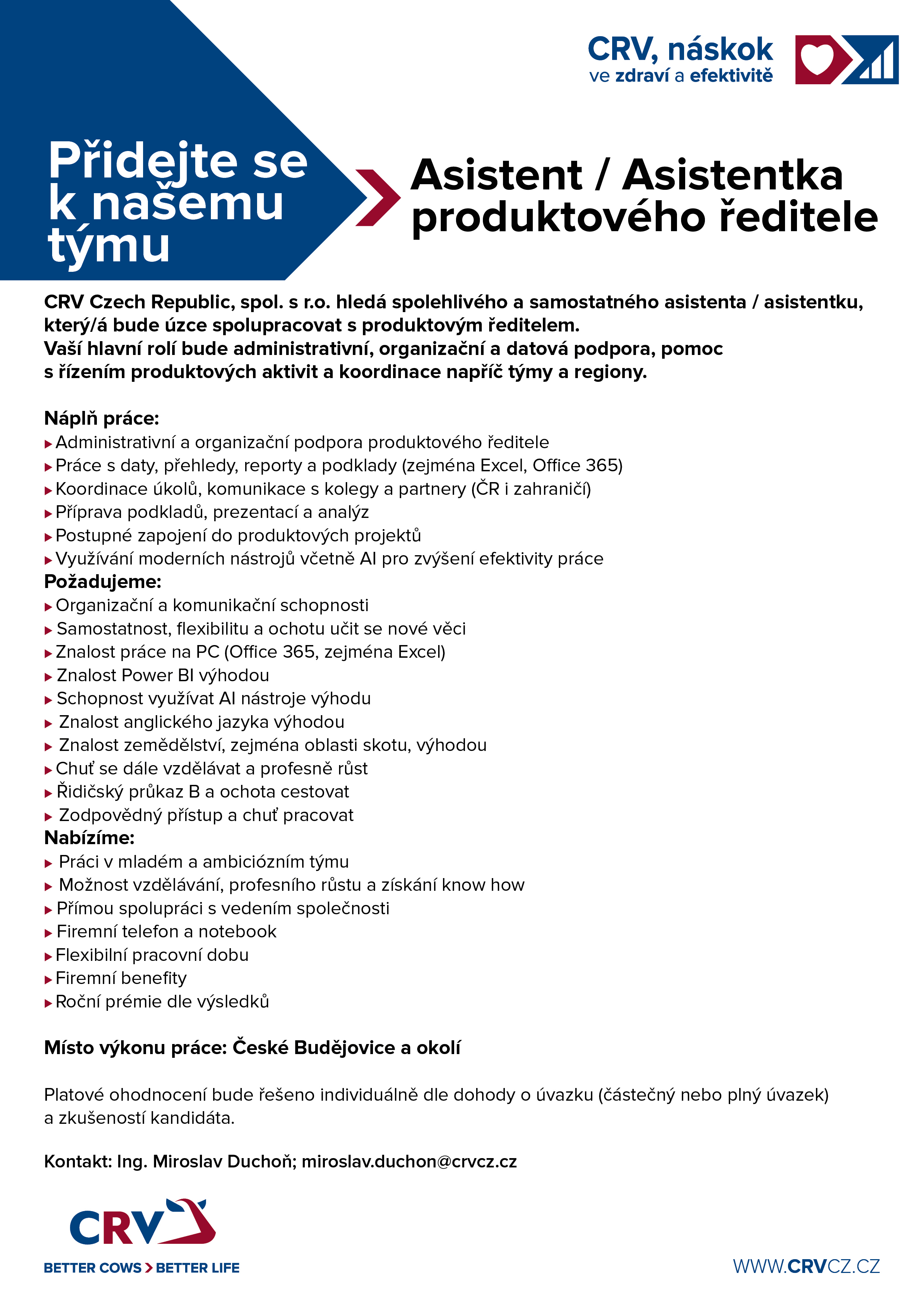 Hledáme nového kolegu / kolegyni