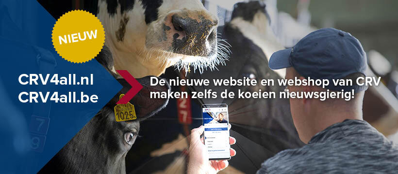 Onze nieuwe website en webshop maken zelfs de koeien nieuwsgierig!