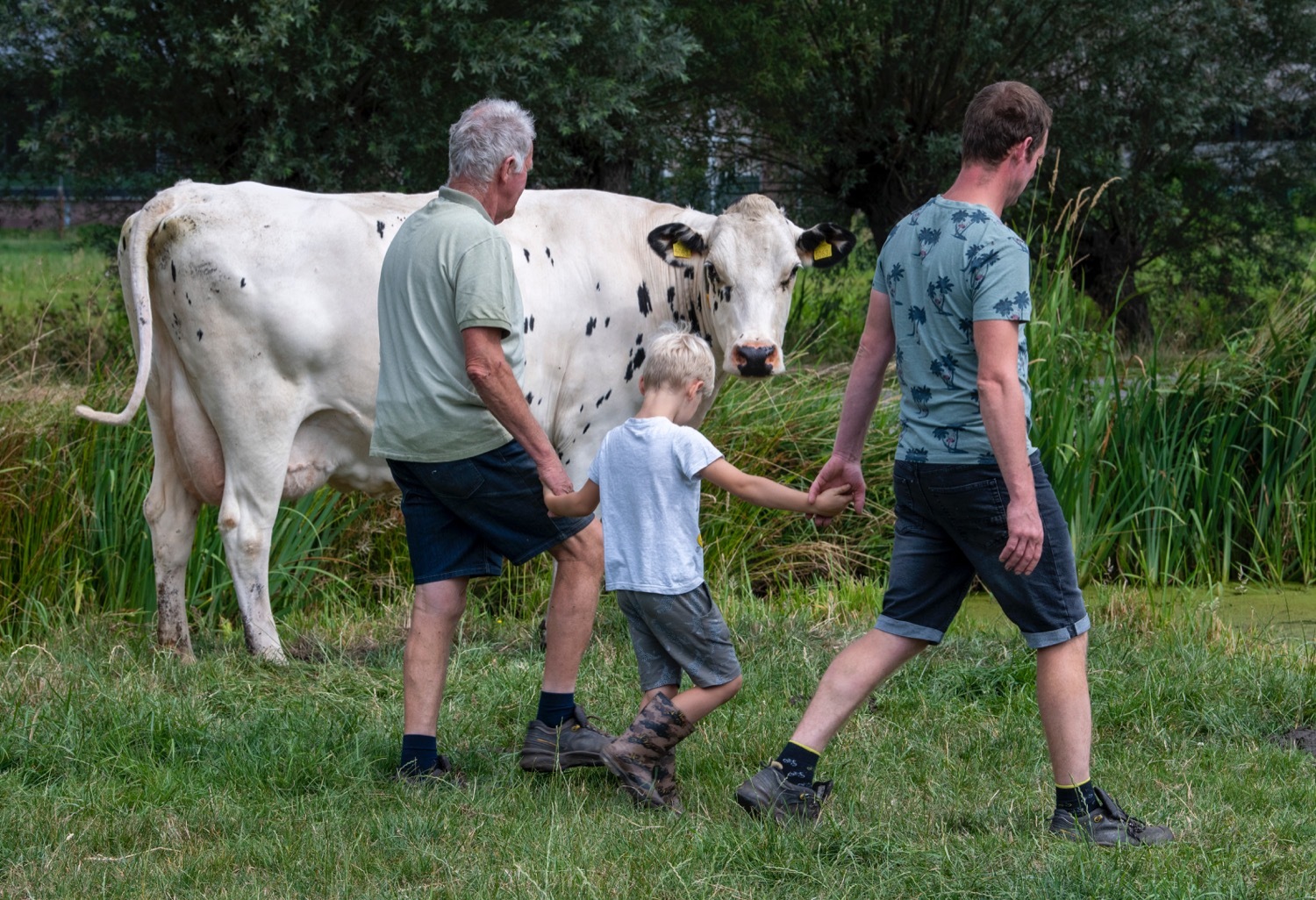 Drie generaties bij mts. Lekkerkerker