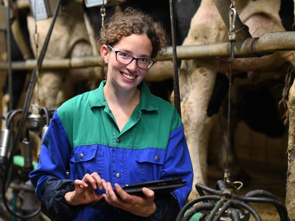 Melkveehoudster Daisy Van Rossem, Lembeke