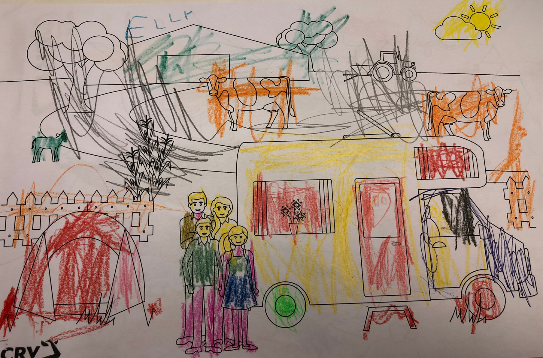 Elly Schöl, 4 Jahre