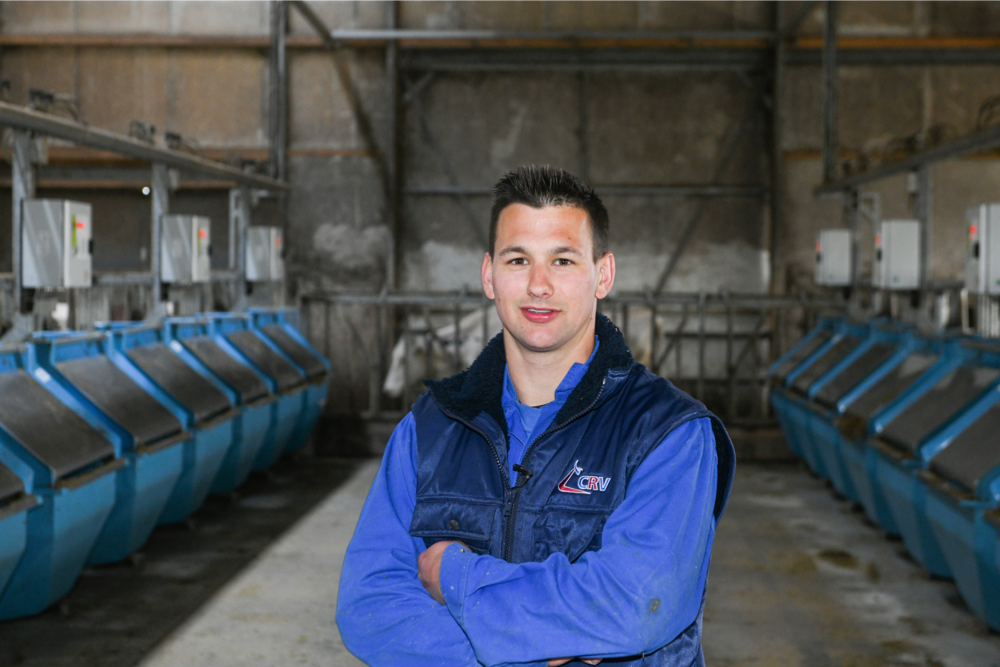 Thijs van Gastel, dairy farmer, the Netherlands