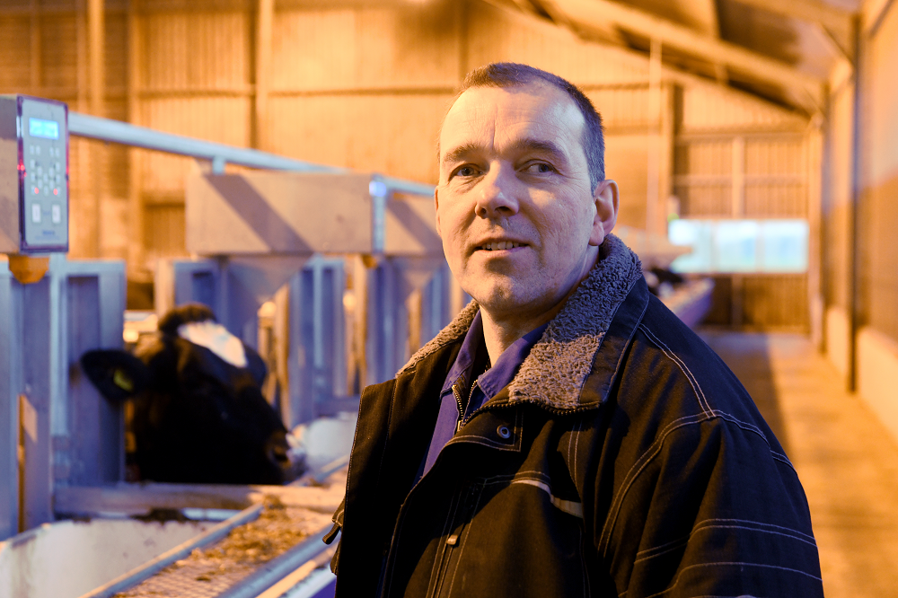 Gerard Meerkerk, dairy farmer in Emmer-Compascuum, the Netherlands