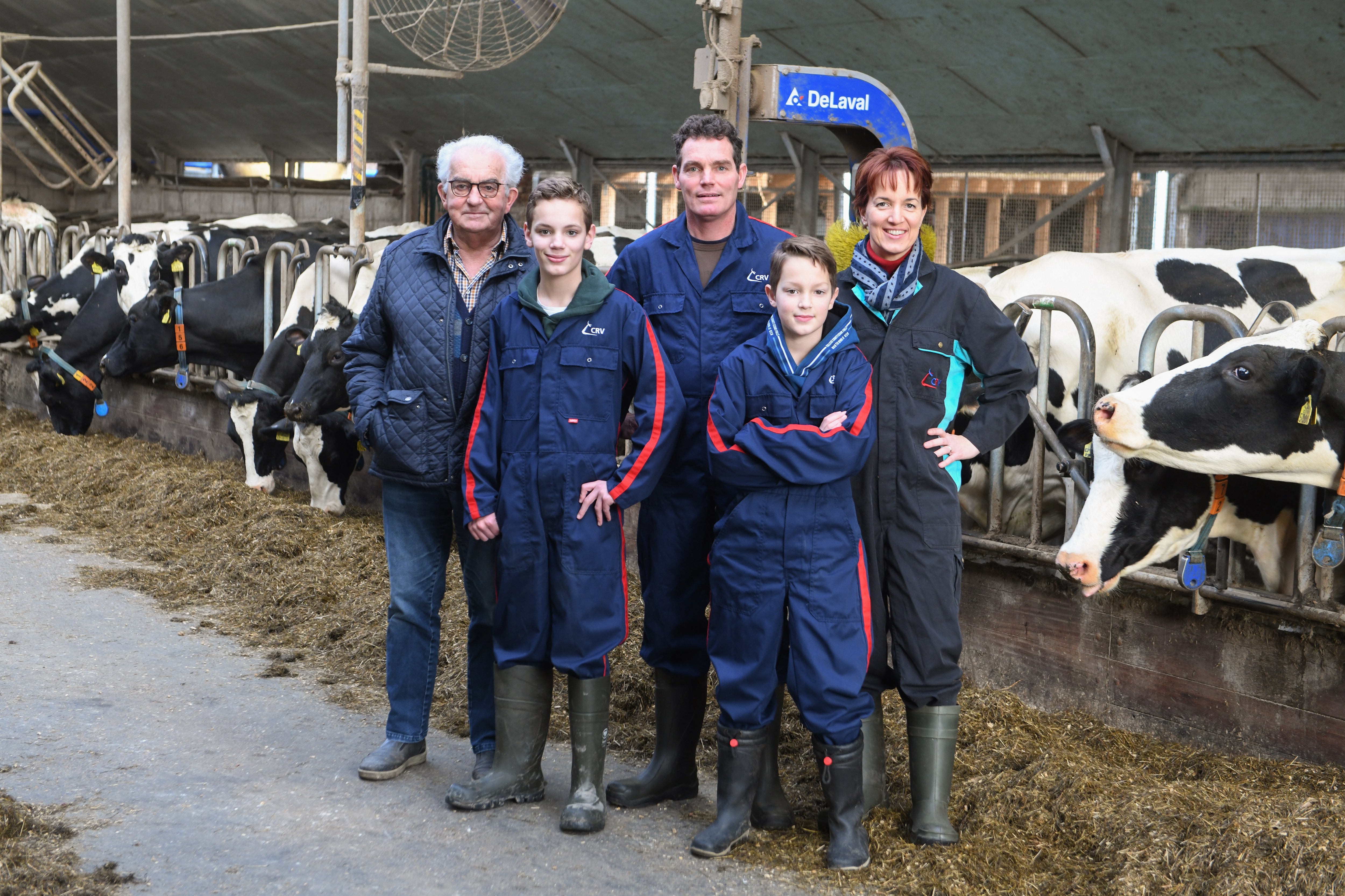 Fam. Versteeg-Nieuwenhuizen uit Harmelen