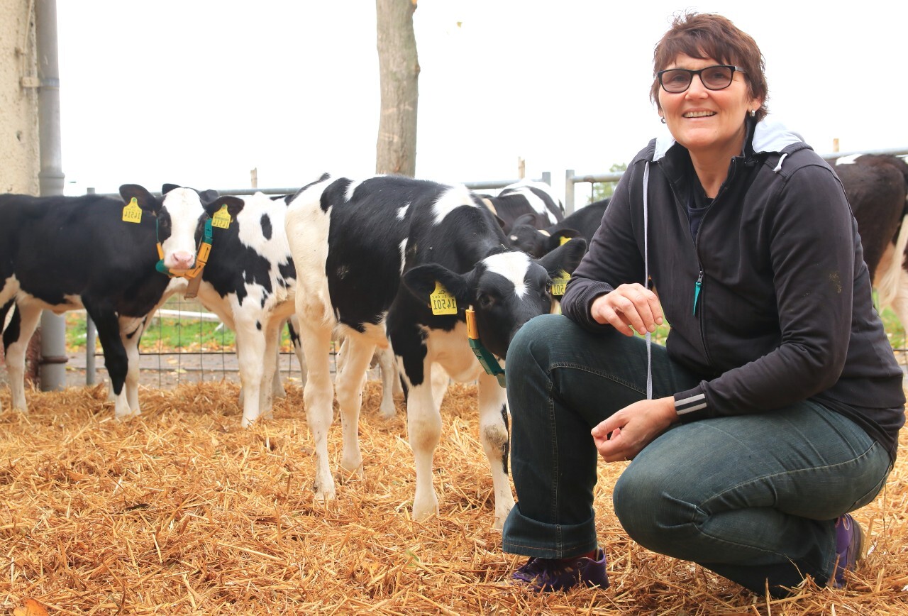 AGL herd manager Manuela Illgen, Germany