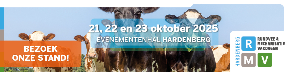 CRV is aanwezig op de Rundvee en Mechanisatie Vakdagen in Hardenberg