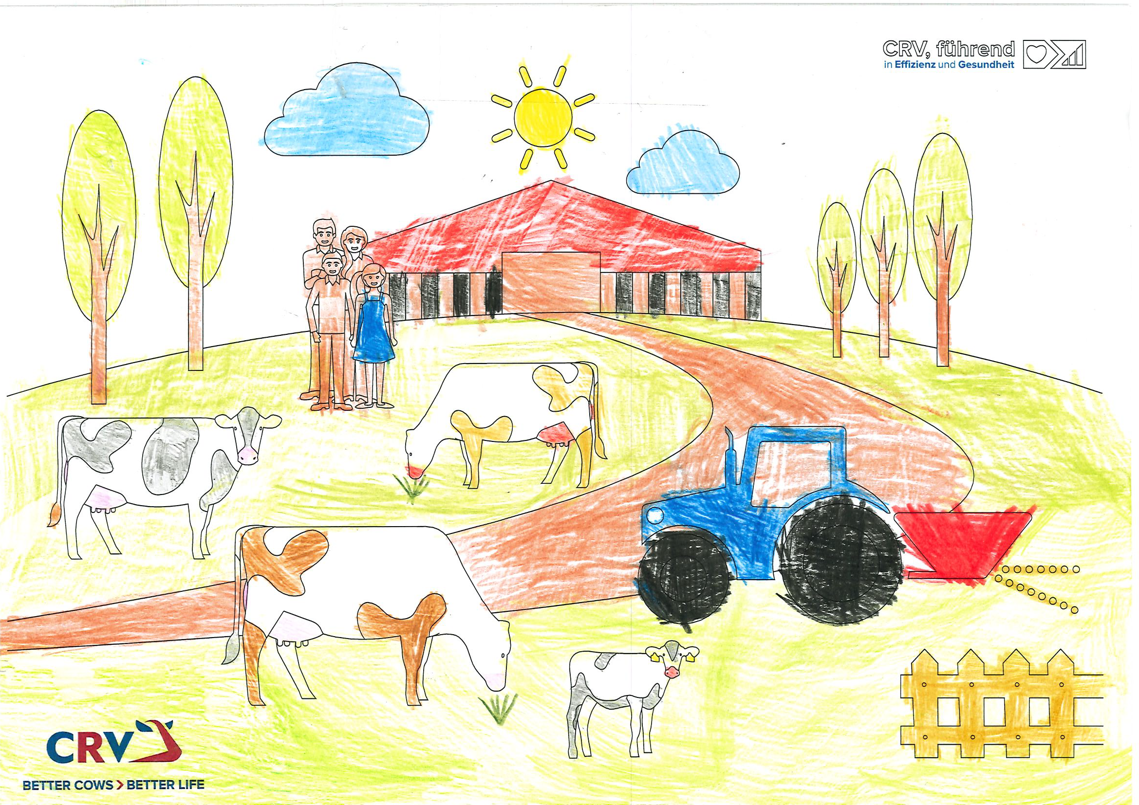 Maria Hauder, 7 Jahre