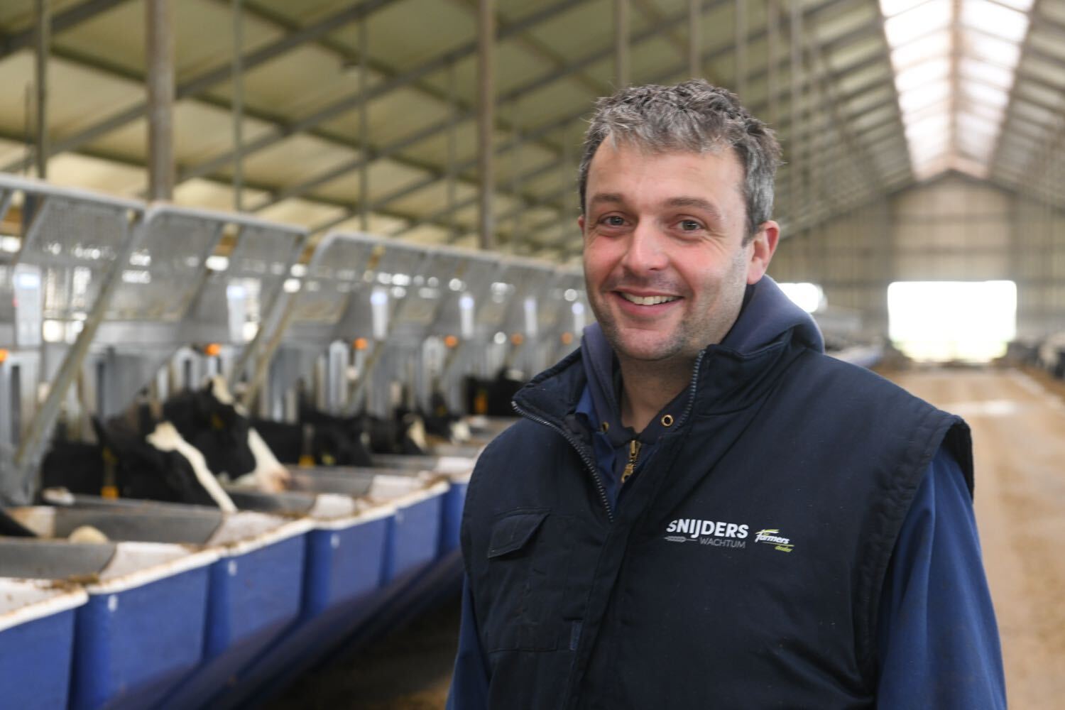 Wilco Vroege, dairy farmer in Dalen, the Netherlands