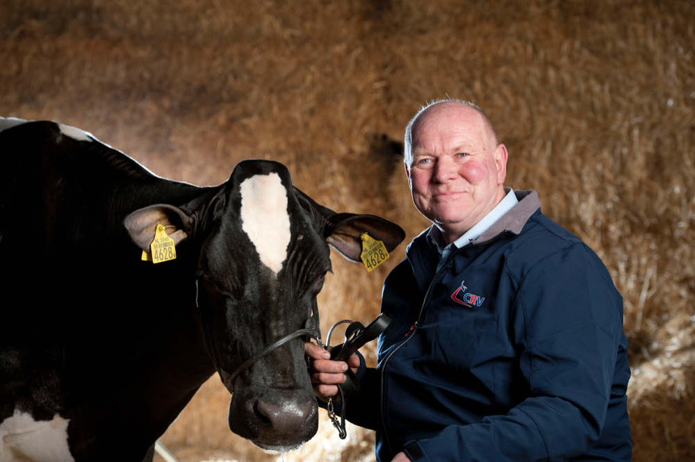 Jos Knoef, dairy farmer in Geesteren, the Netherlands