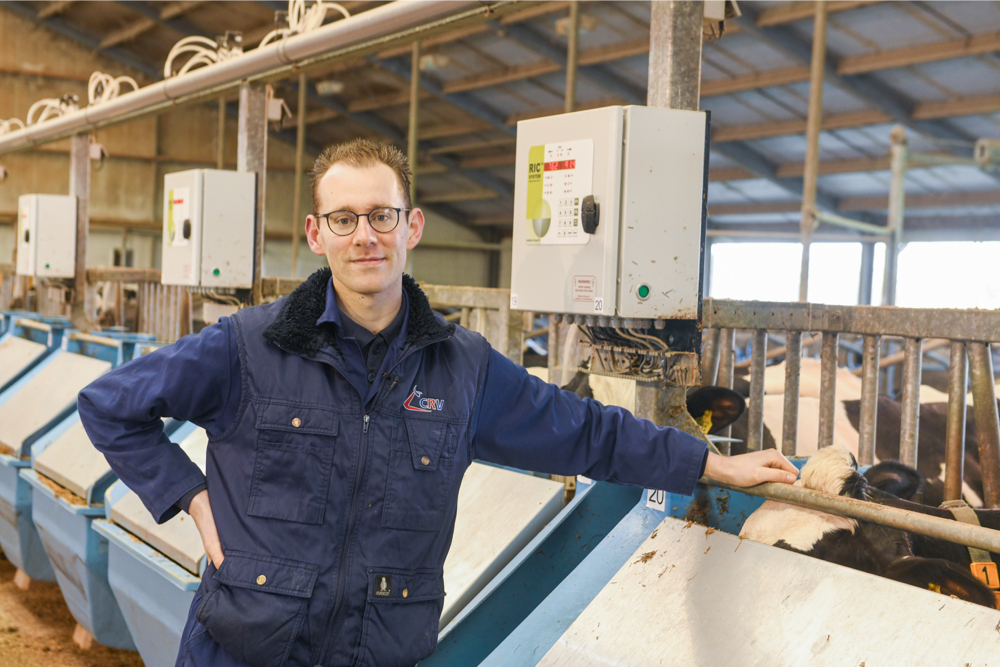 Willem Alders, Dutch dairy farmer