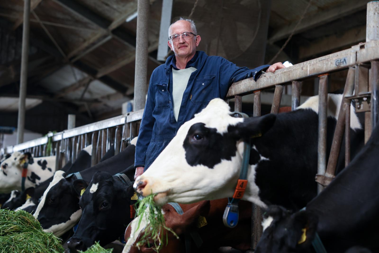 Melkveehouder Paul Oudijk uit Moordrecht