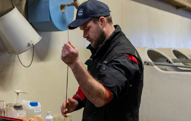 Gesekst sperma brengt rust in de bedrijfsvoering