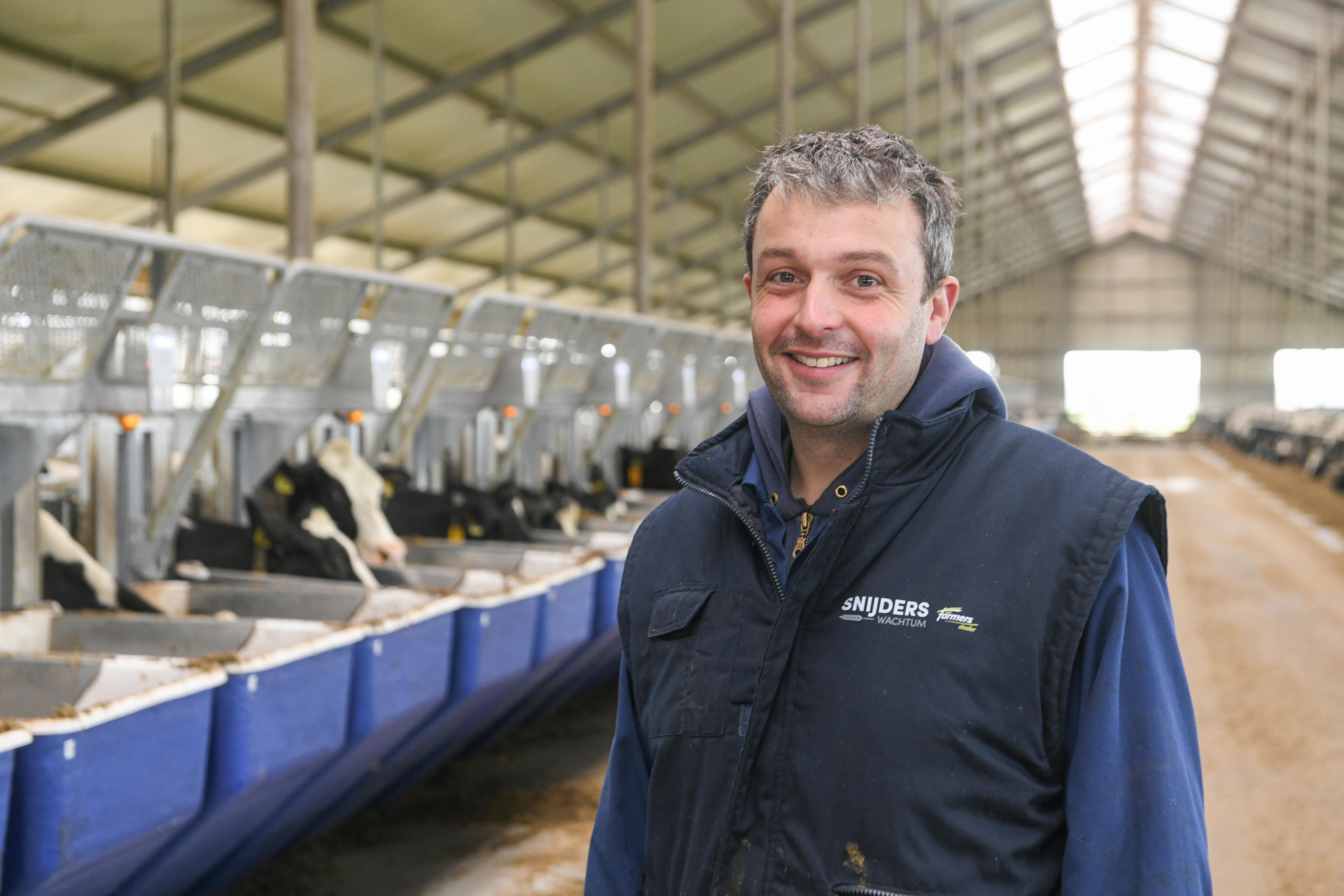 Wilco Vroege, dairy farmer in Dalen, the Netherlands