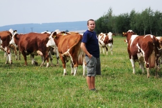 Ing. Petr Černík, hlavní zootechnik ZAS Úžice