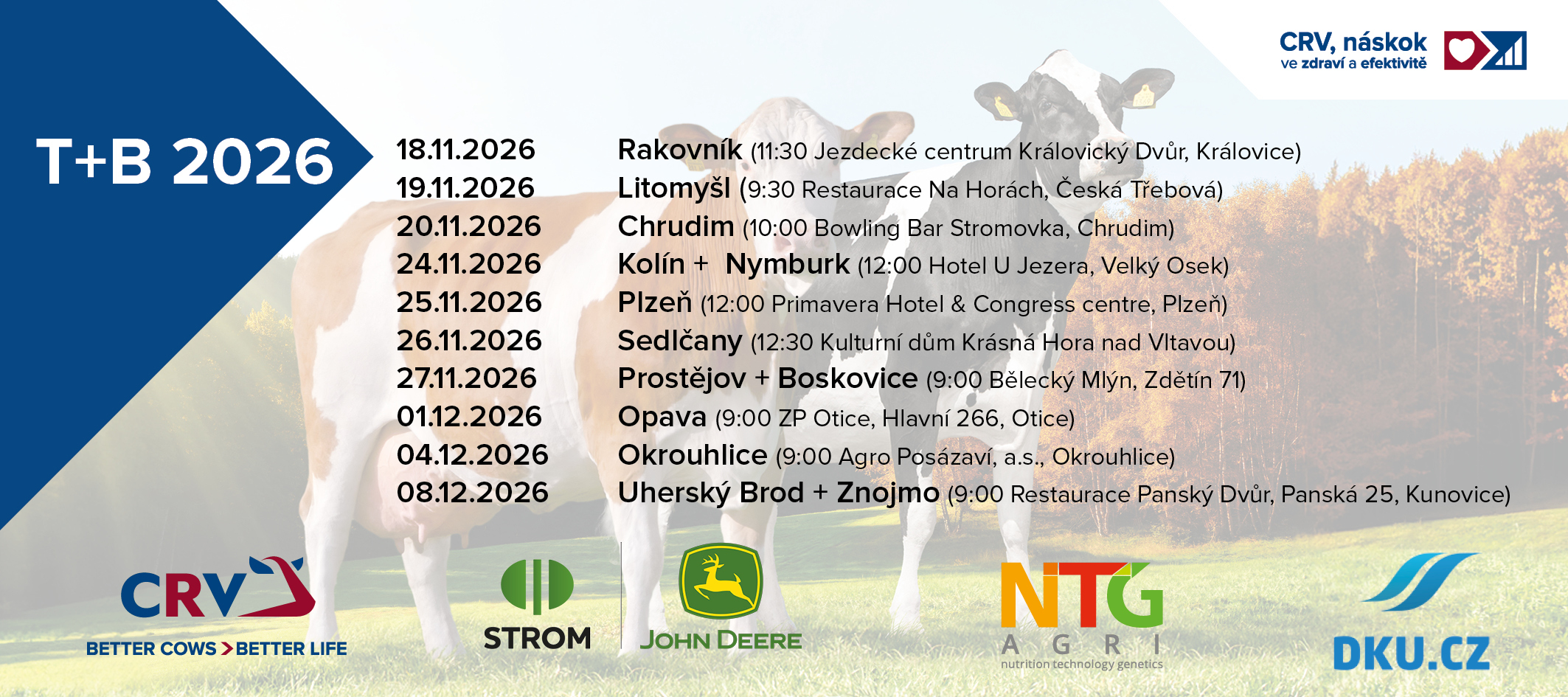 Pozvánka na tradiční semináře T+B 2026