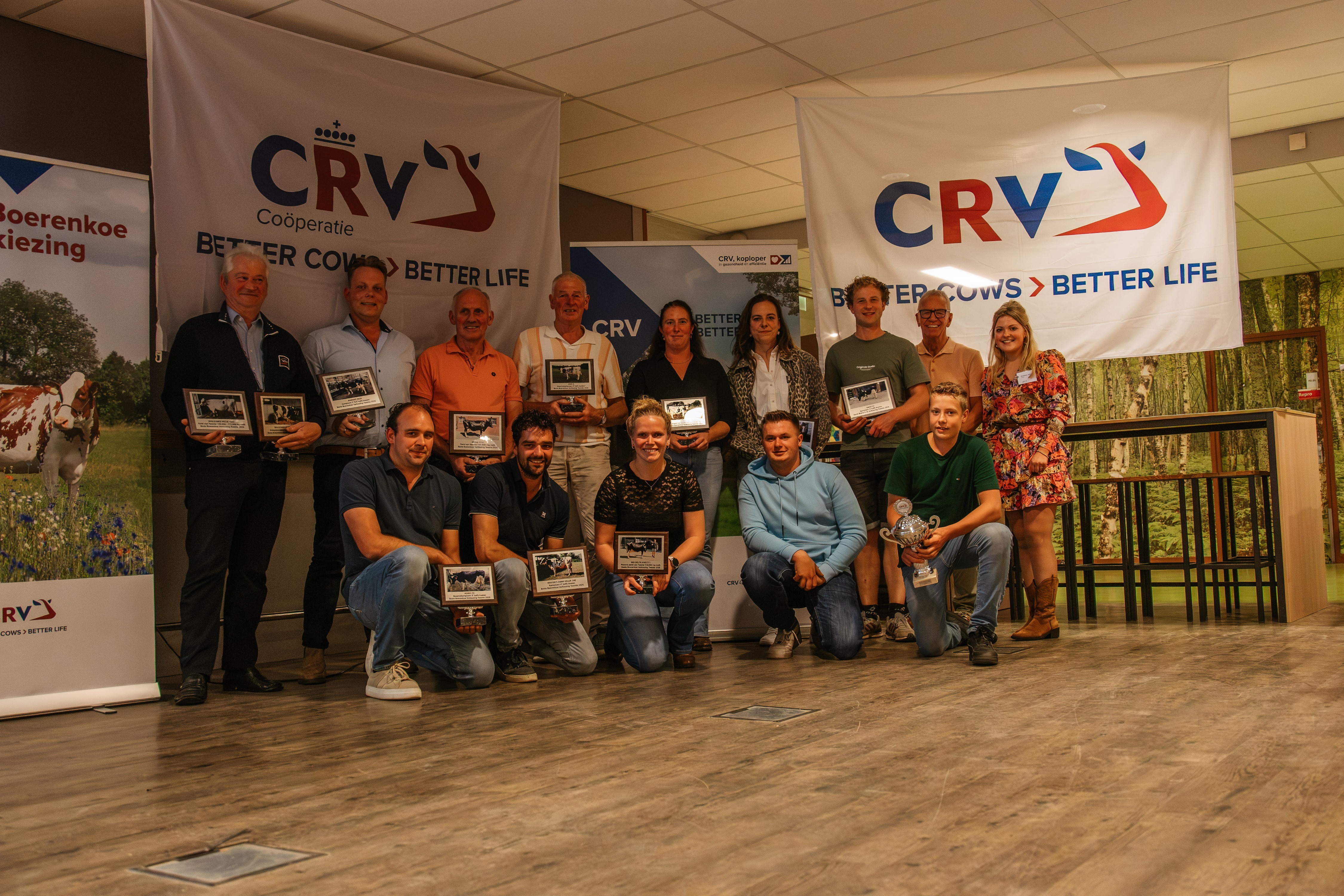 CRV Beste Boerenkoe Verkiezing van Twente in Zone College Almelo