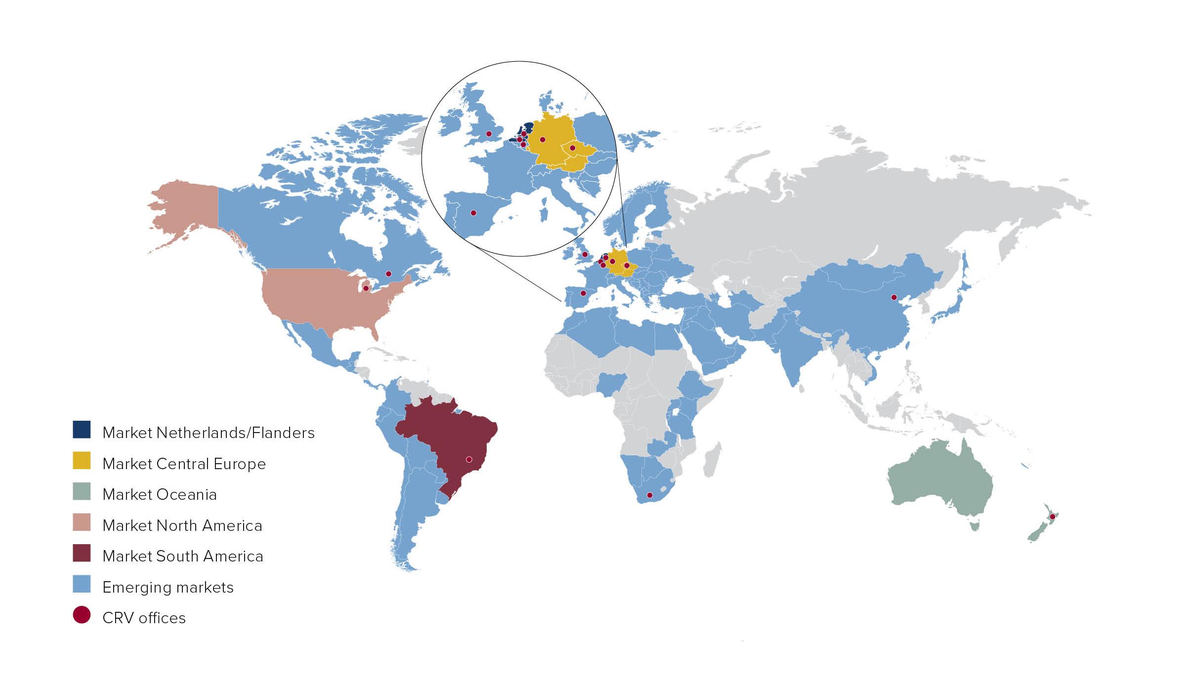 CRV around the world