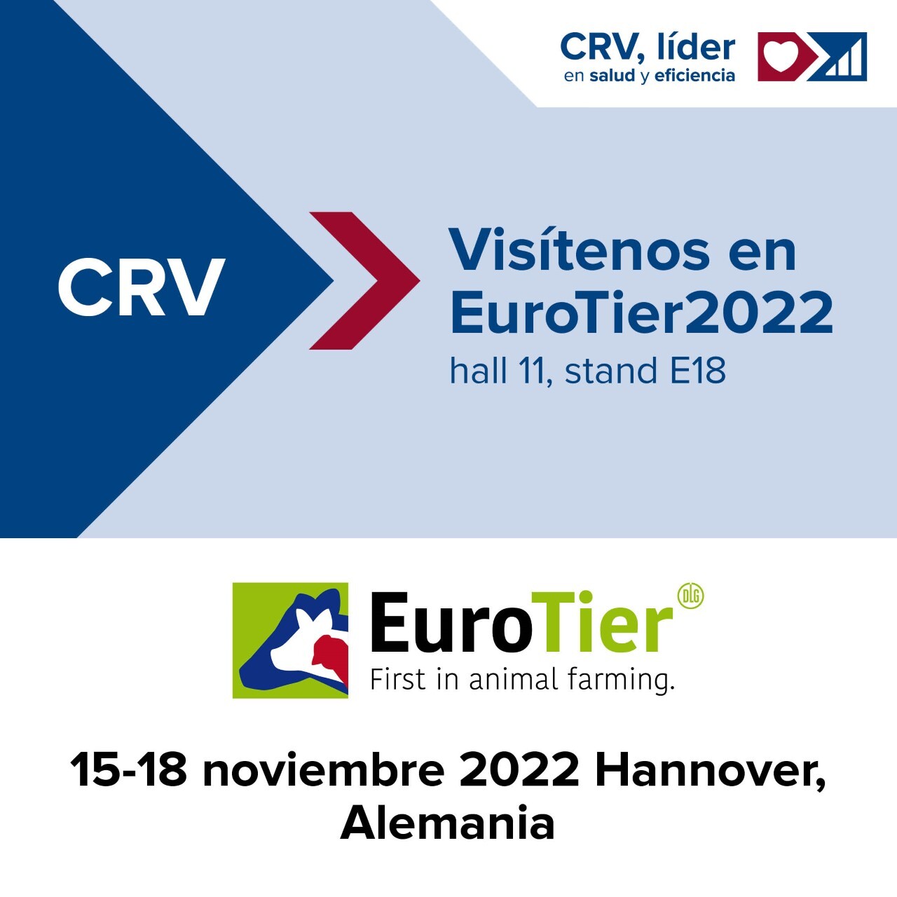 ¿Nos vemos en noviembre en EuroTier?