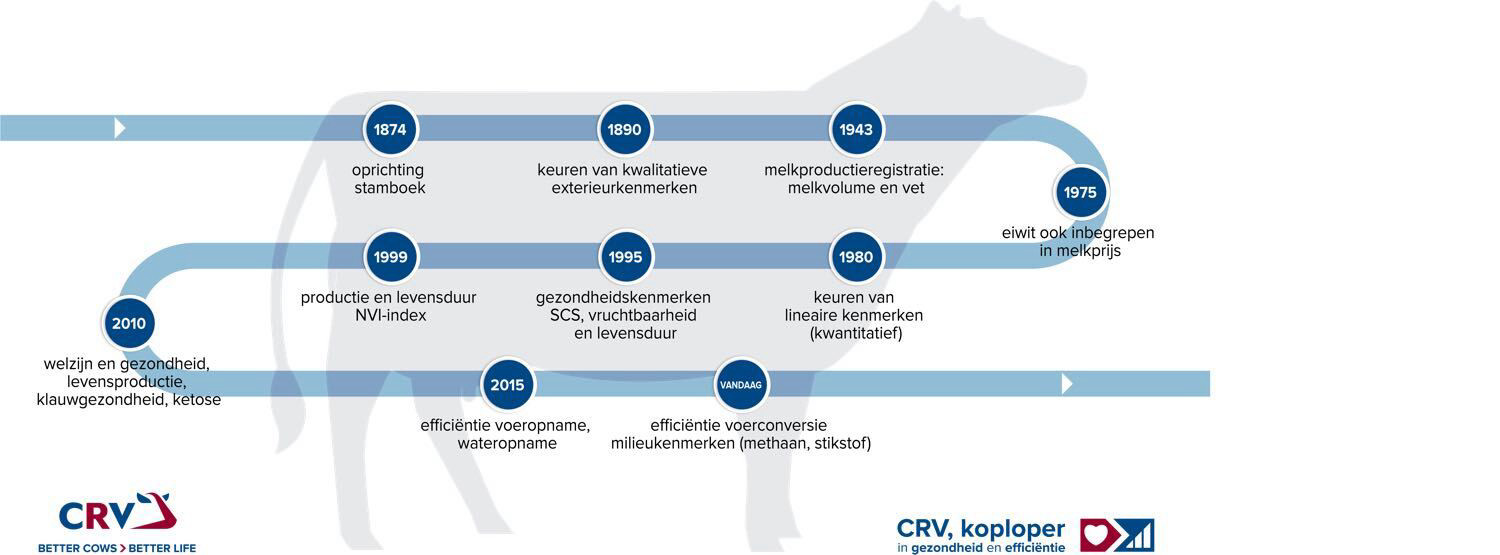 CRV door de jaren heen
