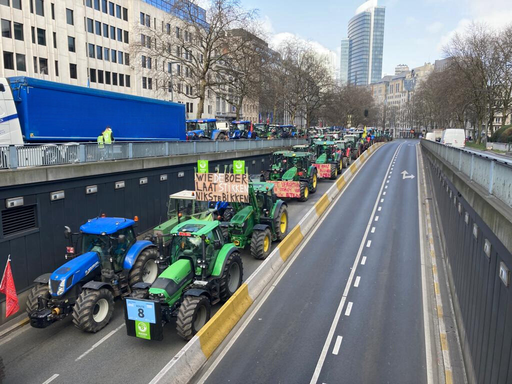 Protesten in Brussel