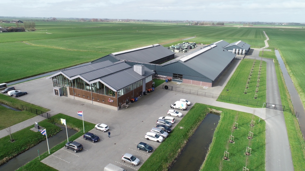 Het Dairy Breeding Center in Wirdum